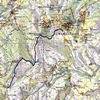 Mappa sentiero 105 Monte Carpegna