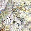 Mappa sentiero 108 Monte Carpegna
