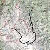 Mappa sentiero 452A Riserva Naturale Statale Gola del Furlo