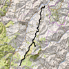 Mappa sentiero 95 Parco Naturale del Sasso Simone e Simoncello