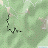 Mappa sentiero 276B Riserva Naturale Generale Orientata del Bosco di Tecchie